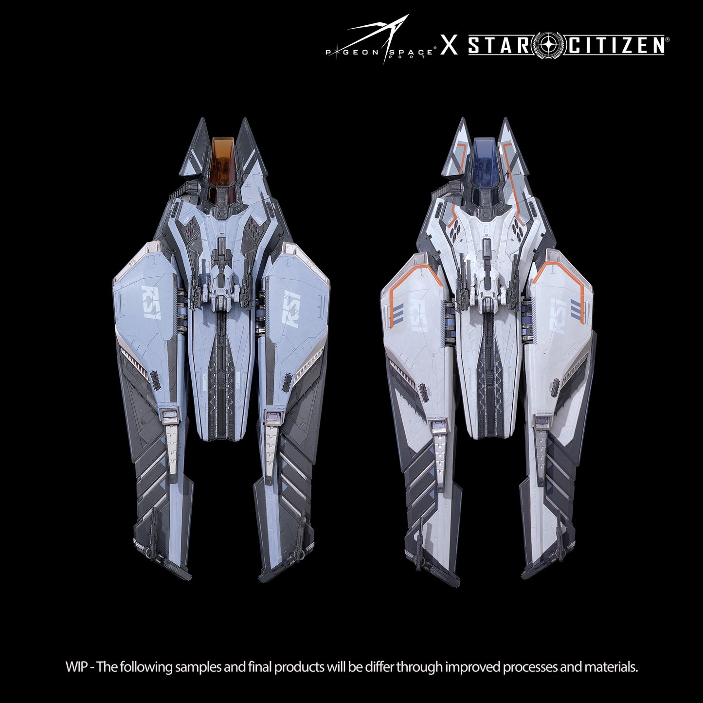 Star Citizen RSI Scorpius Ship model of Avalanche and Standard paint